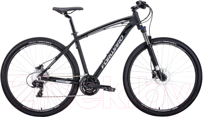 Велосипед Forward Next 29 3.0 Disc 2020 / RBKW0M69R019 (21, черный/серый матовый)