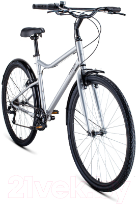Велосипед Forward Parma 28 2020 / RBKW0YN87003 (19, серый/черный)
