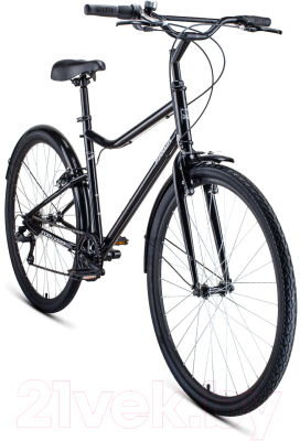 Велосипед Forward Parma 28 2020 / RBKW0YN87002 (19, черный/белый)