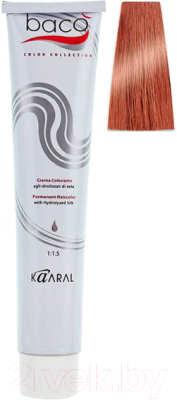 Крем-краска для волос Kaaral Baco 7.40 (медный блондин)