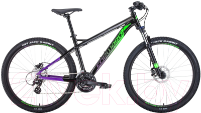 Велосипед Forward Quadro 27.5 3.0 Disc 2020 / RBKW0M67R030 (19, черный)