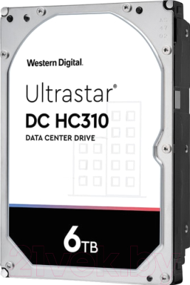 

Жесткий диск Western Digital, HGST DC HC310 6TB 0B36039