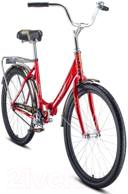Велосипед Forward Sevilla 26 1.0 2020 / RBKW0RN61007 (18.5, красный/белый)