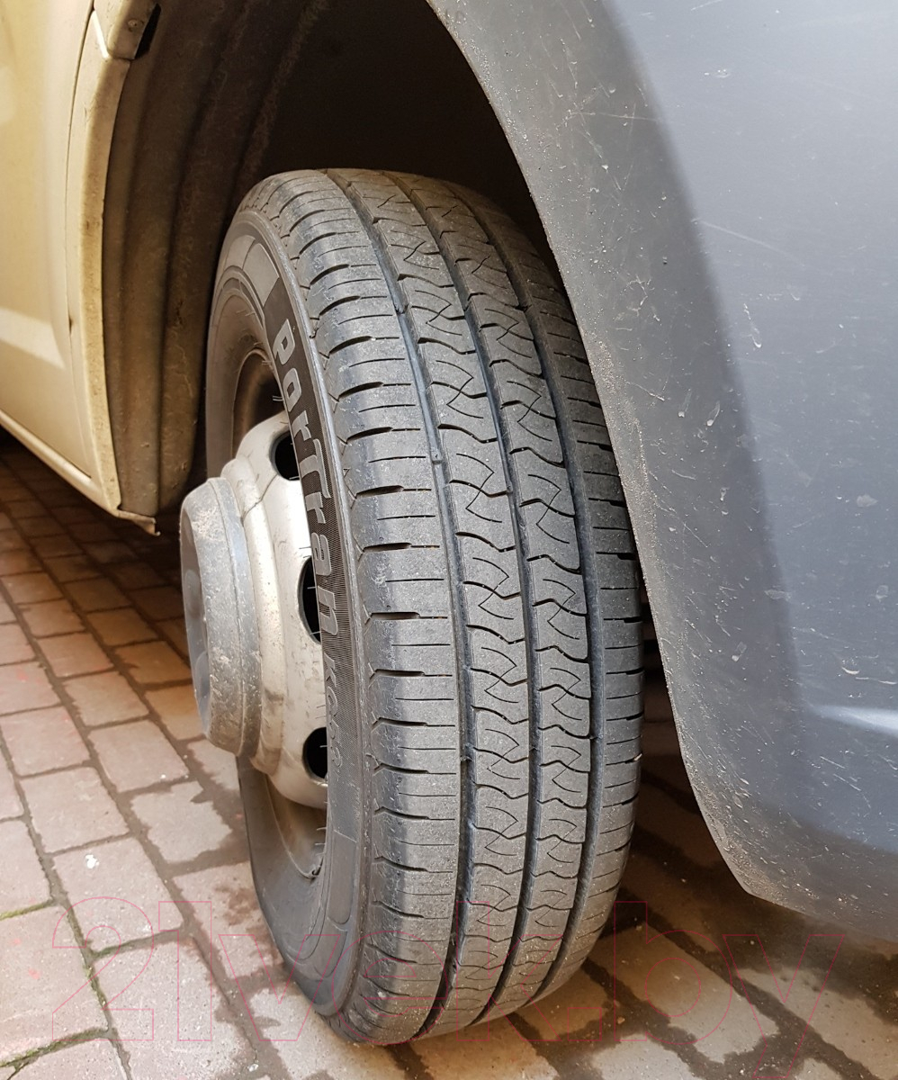 Летняя легкогрузовая шина Kumho PorTran KC53 195/75R16C 110/108R — фото 4