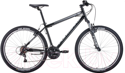 Велосипед Forward Sporting 27.5 1.0 2020 / RBKW0MN7Q018 (19, черный/серый)