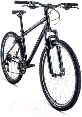 Велосипед Forward Sporting 27.5 1.0 2020 / RBKW0MN7Q018 (19, черный/серый)