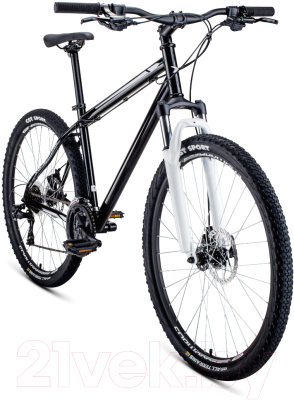Велосипед Forward Sporting 27.5 2.0 Disc 2020 / RBKW0MN7Q022 (17, черный/белый)