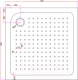 Миниатюра изображения товара Душевой поддон Cezares Tray-A-A-90-15-W0 (90x90)
