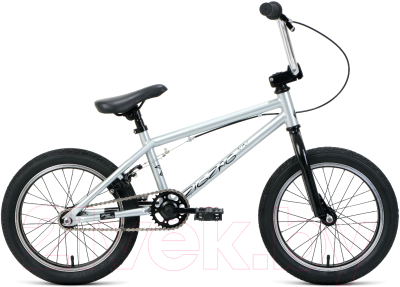 Велосипед Forward Zigzag 16 2020 / RBKW0XNG1003 (серый/черный)