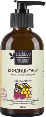 

Кондиционер для волос Mi&Ko, Мед и малина восстанавливающий