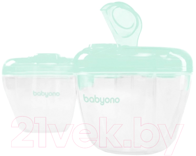 

Контейнеры для хранения детского питания BabyOno, Прозрачный;бирюзовый, 1022