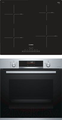 

Комплект встраиваемой техники Bosch, HBG5360S0R + PUE611FB1E