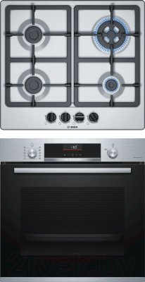 

Комплект встраиваемой техники Bosch, HBG5360S0R + PGH6B5B90R