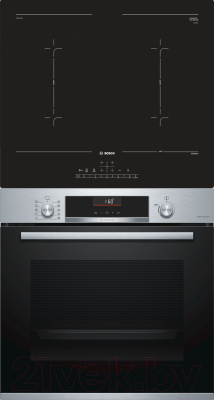 

Комплект встраиваемой техники Bosch, HBG536ES0R + PVQ611FC5E