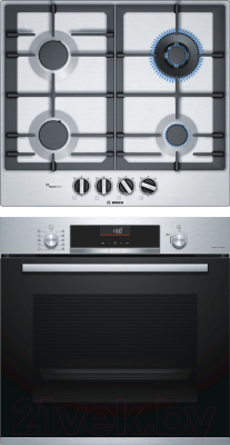 

Комплект встраиваемой техники Bosch, HBG536ES0R + PCH6A5B90R
