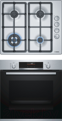

Комплект встраиваемой техники Bosch, HBG536HS0R + PBH6C5B95R
