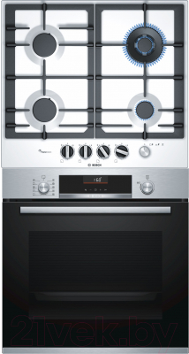 

Комплект встраиваемой техники Bosch, HBG536HS0R + PCH6A2M90R