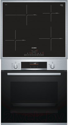 

Комплект встраиваемой техники Bosch, HBG536HS0R + PIF645FB1E