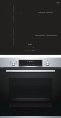 

Комплект встраиваемой техники Bosch, HBG537NS0R + PIE611BB1E