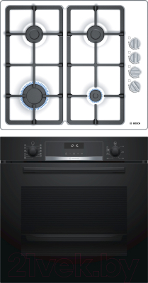 

Комплект встраиваемой техники Bosch, HBG557SB0R + PBP6C2B90
