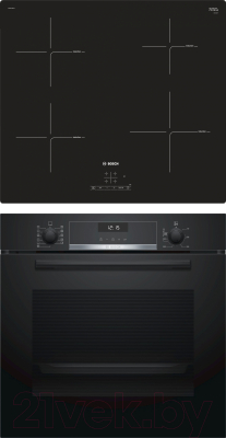 

Комплект встраиваемой техники Bosch, HBG557SB0R + PIE611BB1E