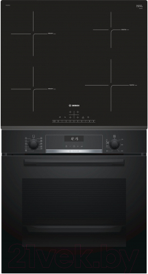 

Комплект встраиваемой техники Bosch, HBG557SB0R + PIE631FB1E