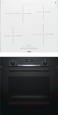 

Комплект встраиваемой техники Bosch, HBG557SB0R + PIF672FB1E