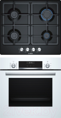 

Комплект встраиваемой техники Bosch, HBJ517YW0R + PGP6B6O90R