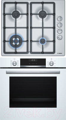 

Комплект встраиваемой техники Bosch, HBJ517YW0R + PBH6C5B90R