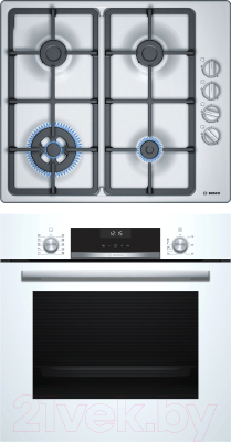 

Комплект встраиваемой техники Bosch, HBJ517YW0R + PBH6C5B95R