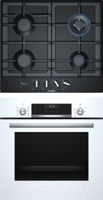 

Комплект встраиваемой техники Bosch, HBJ517YW0R + PCH6A6B90R
