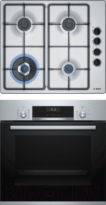 

Комплект встраиваемой техники Bosch, HBJ517YS0R + PBP6B5B60