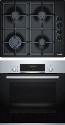 

Комплект встраиваемой техники Bosch, HBJ517YS0R + PBP6C6B91R