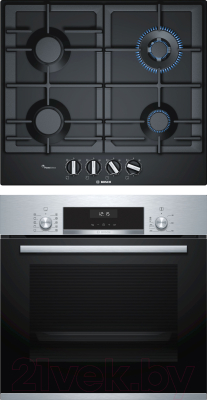 

Комплект встраиваемой техники Bosch, HBJ517YS0R + PCH6A6B90R