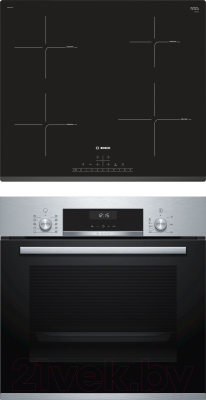 

Комплект встраиваемой техники Bosch, HBJ517YS0R + PIE631FB1E