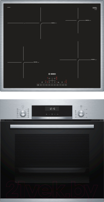 

Комплект встраиваемой техники Bosch, HBJ517YS0R + PIF645FB1E