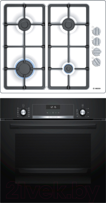 

Комплект встраиваемой техники Bosch, HBJ517YB0R + PBP6C2B90