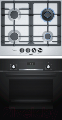 

Комплект встраиваемой техники Bosch, HBJ517YB0R + PCH6A5B90R