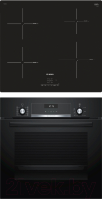 

Комплект встраиваемой техники Bosch, HBJ517YB0R + PIE611BB1E