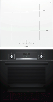 

Комплект встраиваемой техники Bosch, HBJ517YB0R + PIF672FB1E