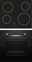 

Комплект встраиваемой техники Bosch, HBJ517YB0R + PKE611D17E