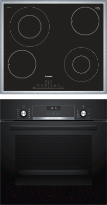 

Комплект встраиваемой техники Bosch, HBJ517YB0R + PKG645FP1G