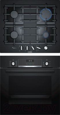 

Комплект встраиваемой техники Bosch, HBJ517YB0R + PPP6A6M90R