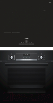 

Комплект встраиваемой техники Bosch, HBJ517YB0R + PUE611FB1E