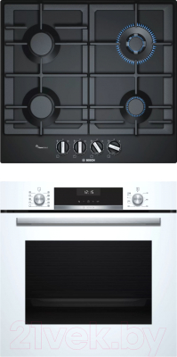 

Комплект встраиваемой техники Bosch, HBG537NW0R + PCH6A6B90R