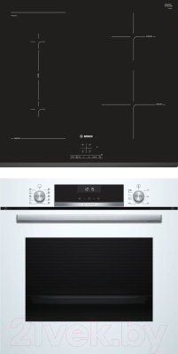 

Комплект встраиваемой техники Bosch, HBG537NW0R + PWP631BB1E
