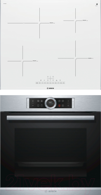 

Комплект встраиваемой техники Bosch, HBG633TS1 + PIF672FB1E