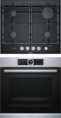 

Комплект встраиваемой техники Bosch, HBG633TS1 + PRP6A6N70R