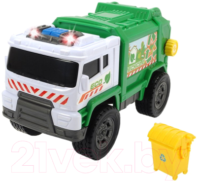 Мусоровоз игрушечный Dickie Action Series Garbage Truck / 203304013 (зеленый)