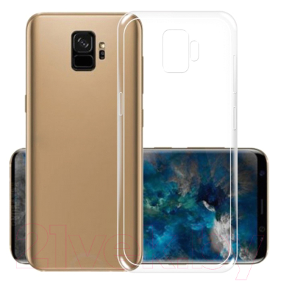 Чехол-накладка Case Better One для Galaxy S9 Plus TPU (прозрачный глянец)